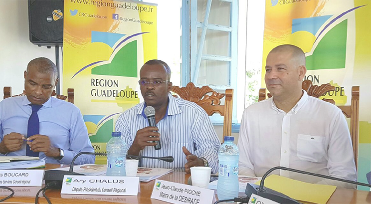 Guadeloupe. Suite de la Commission Permanente décentralisée à la Désirade